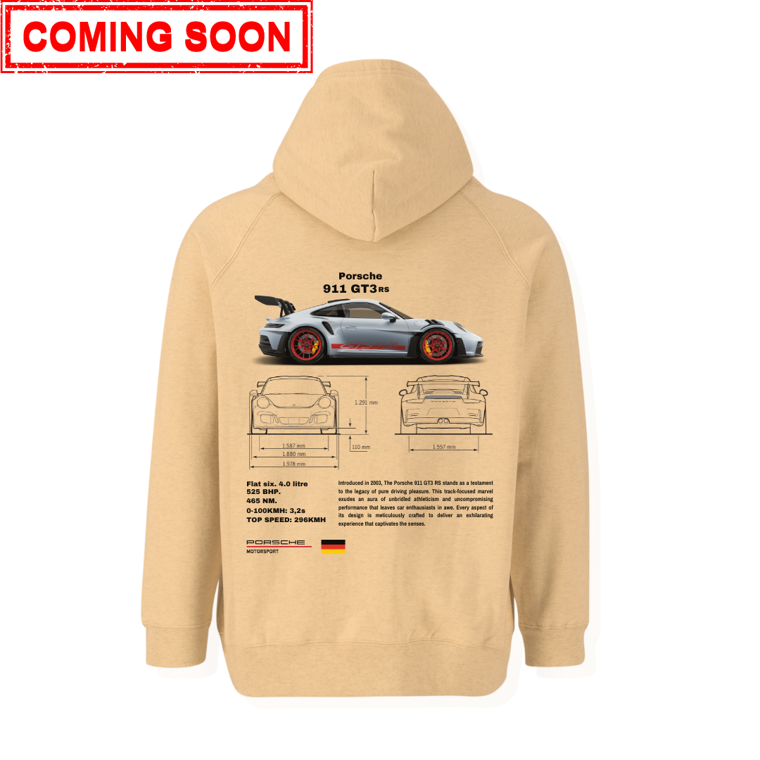 WielWear - Hoodie gt3 RS Beige