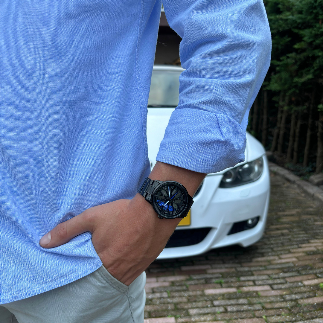 WielWatch - c63 AMG Blauw