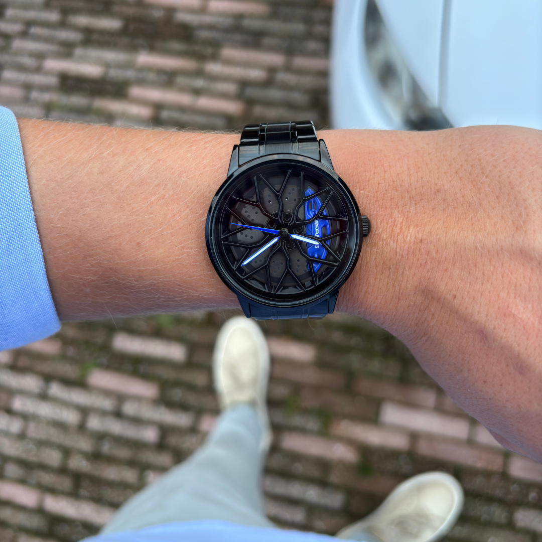 WielWatch - c63 AMG Blauw