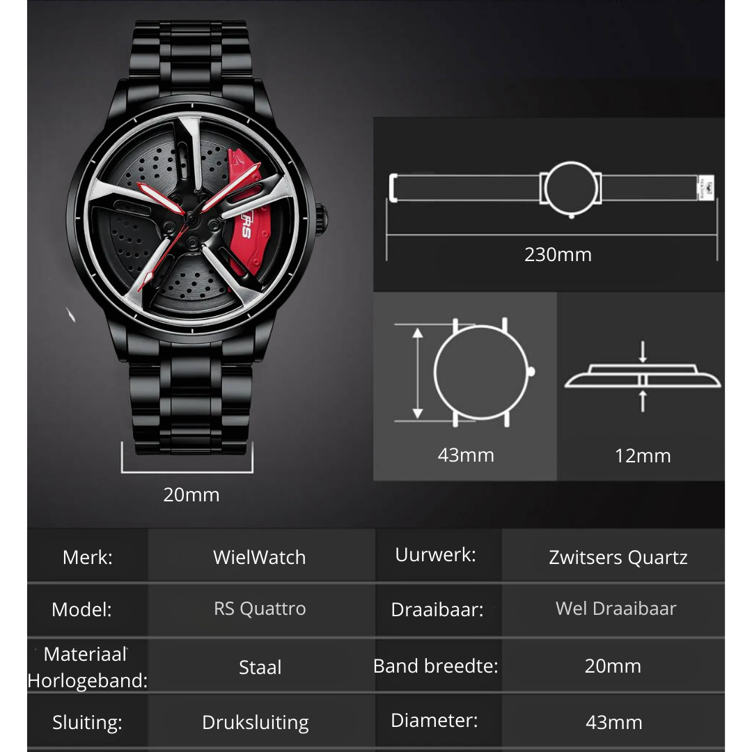 WielWatch - RS rood