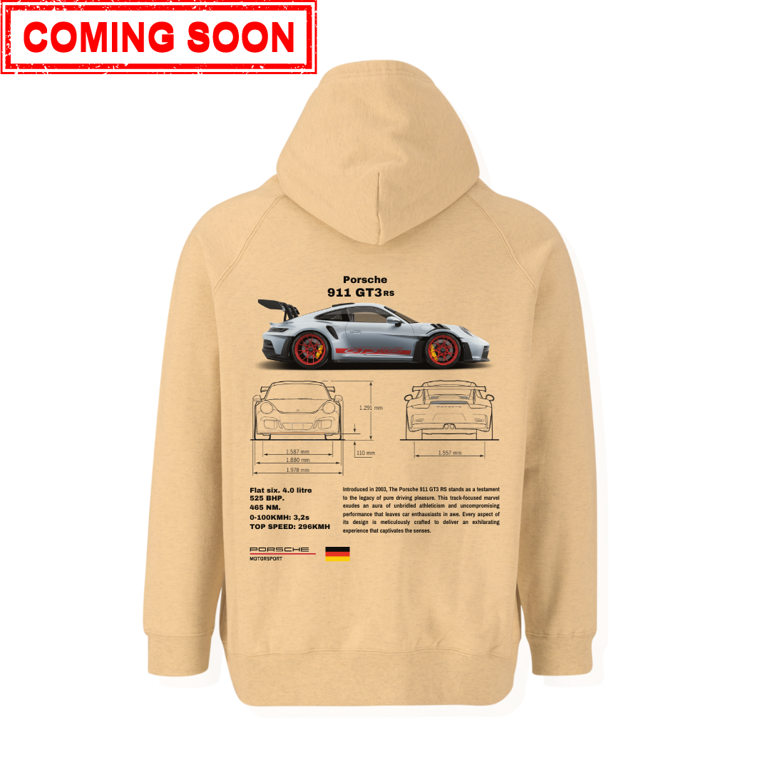 WielWear - Hoodie gt3 RS Beige – WielWatch