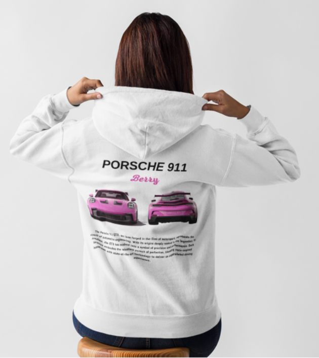 Hoodie GT3RS berry