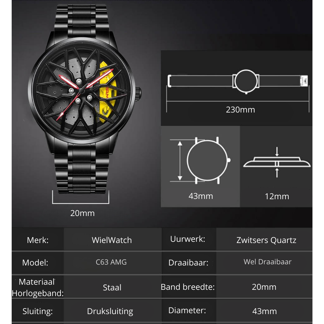 WielWatch - c63 AMG Geel