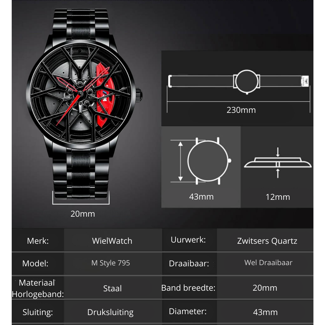 Bmw discount m horloge